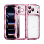 Ốp điện thoại TPU mạ điện chống sốc kim cương sao xoắn sóng, dành cho iPhone 17 Pro Max, dành cho iPhone 17 Pro, dành cho iPhone 17, dành cho iPhone 16 Pro Max, dành cho iPhone 16 Pro, dành cho iPhone 16