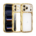 Ốp điện thoại TPU mạ điện chống sốc kim cương sao xoắn sóng, dành cho iPhone 17 Pro Max, dành cho iPhone 17 Pro, dành cho iPhone 17, dành cho iPhone 16 Pro Max, dành cho iPhone 16 Pro, dành cho iPhone 16