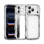 Ốp điện thoại TPU mạ điện chống sốc kim cương sao xoắn sóng, dành cho iPhone 17 Pro Max, dành cho iPhone 17 Pro, dành cho iPhone 17, dành cho iPhone 16 Pro Max, dành cho iPhone 16 Pro, dành cho iPhone 16