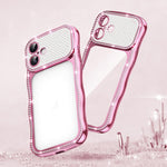 Ốp điện thoại TPU mạ điện chống sốc kim cương sao xoắn sóng, dành cho iPhone 17 Pro Max, dành cho iPhone 17 Pro, dành cho iPhone 17, dành cho iPhone 16 Pro Max, dành cho iPhone 16 Pro, dành cho iPhone 16