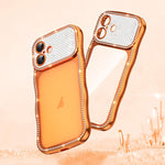 Ốp điện thoại TPU mạ điện chống sốc kim cương sao xoắn sóng, dành cho iPhone 17 Pro Max, dành cho iPhone 17 Pro, dành cho iPhone 17, dành cho iPhone 16 Pro Max, dành cho iPhone 16 Pro, dành cho iPhone 16