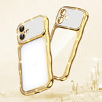 Ốp điện thoại TPU mạ điện chống sốc kim cương sao xoắn sóng, dành cho iPhone 17 Pro Max, dành cho iPhone 17 Pro, dành cho iPhone 17, dành cho iPhone 16 Pro Max, dành cho iPhone 16 Pro, dành cho iPhone 16