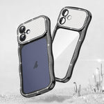Ốp điện thoại TPU mạ điện chống sốc kim cương sao xoắn sóng, dành cho iPhone 17 Pro Max, dành cho iPhone 17 Pro, dành cho iPhone 17, dành cho iPhone 16 Pro Max, dành cho iPhone 16 Pro, dành cho iPhone 16