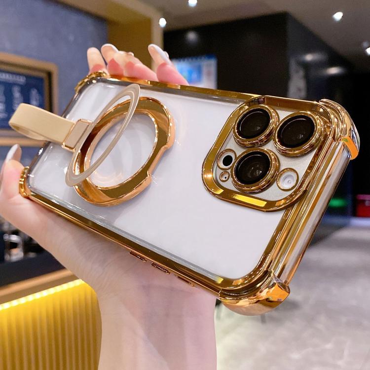 Ốp điện thoại nam châm TPU + acrylic kèm vòng giữ Crystal Shield, dành cho iPhone 16 Plus, dành cho iPhone 16, dành cho iPhone 15 Pro Max, dành cho iPhone 15 Pro, dành cho iPhone 15 Plus, dành cho iPhone 15
