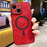 Ốp lưng điện thoại da giả cừu từ tính, dành cho iPhone 14 Pro Max, iPhone 13 Pro Max, iPhone 13 Pro, iPhone 13, iPhone 12, iPhone 12 Pro Max, iPhone 12 Pro, iPhone 11 Pro Max
