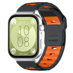 xDfind Flat-head Dual-color Silicone Watch Band, For Huawei Watch Fit4 Pro / Fit4 / Fit3, For Huawei Watch D2