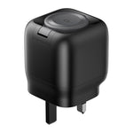 Havit UC250 35W 3 in 1 GaN Travel Charger with Type-C Retractable Cable, UC250(UK Plug)
