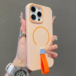 Ốp lưng TPU cảm giác da kèm dây silicone có nam châm, dành cho iPhone 13, iPhone 12 / 12 Pro, iPhone 12 Pro Max, iPhone 11 Pro Max, iPhone 11, iPhone 11 Pro
