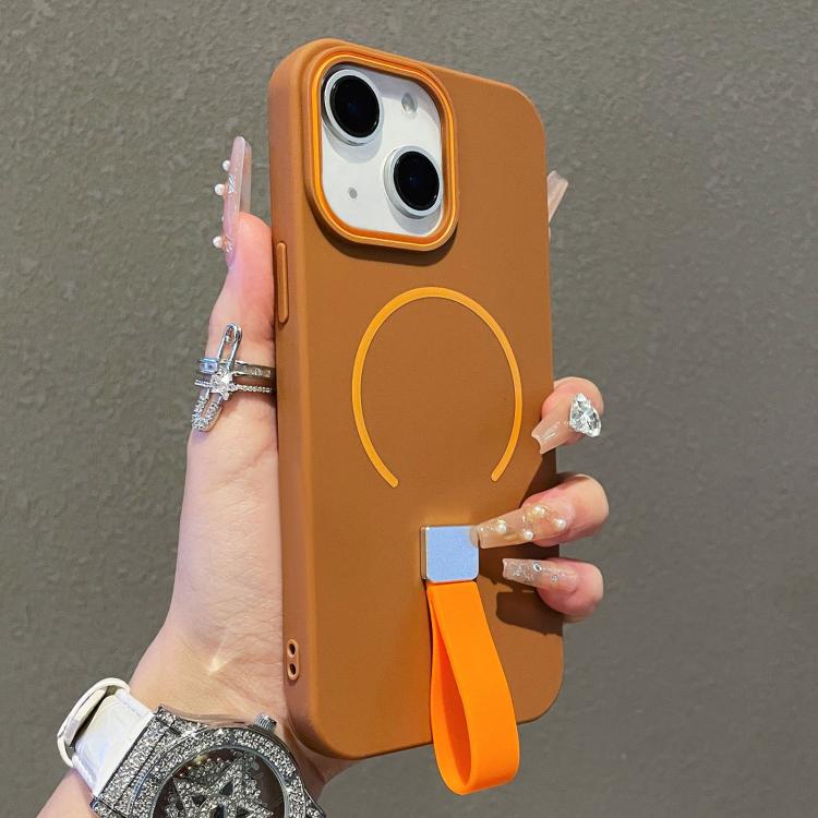 Ốp lưng TPU cảm giác da kèm dây silicone có nam châm, dành cho iPhone 13, iPhone 12 / 12 Pro, iPhone 12 Pro Max, iPhone 11 Pro Max, iPhone 11, iPhone 11 Pro