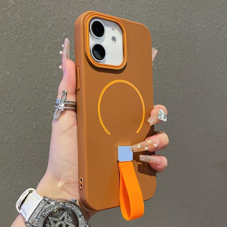 Ốp lưng TPU cảm giác da kèm dây silicone có nam châm, dành cho iPhone 13, iPhone 12 / 12 Pro, iPhone 12 Pro Max, iPhone 11 Pro Max, iPhone 11, iPhone 11 Pro