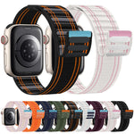 Dây đồng hồ xDfind móc và vòng dệt nylon, dành cho Apple Watch 42 / 44 / 45 / 46 / 49mm, dành cho Apple Watch 38 / 40 / 41 / S11 42mm