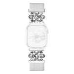 Dây đồng hồ xDfind khóa nam châm bện nylon nút thắt Trung Quốc, dành cho Apple Watch 42 / 44 / 45 / 46 / 49mm, dành cho Apple Watch 38 / 40 / 41 / S11 42mm