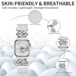 Dây đồng hồ xDfind khóa nam châm bện nylon nút thắt Trung Quốc, dành cho Apple Watch 42 / 44 / 45 / 46 / 49mm, dành cho Apple Watch 38 / 40 / 41 / S11 42mm