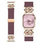 Dây đồng hồ xDfind khóa nam châm bện nylon nút thắt Trung Quốc, dành cho Apple Watch 42 / 44 / 45 / 46 / 49mm, dành cho Apple Watch 38 / 40 / 41 / S11 42mm