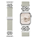 Dây đồng hồ xDfind khóa nam châm bện nylon nút thắt Trung Quốc, dành cho Apple Watch 42 / 44 / 45 / 46 / 49mm, dành cho Apple Watch 38 / 40 / 41 / S11 42mm