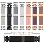Dây đồng hồ xDfind khóa nam châm bện nylon nút thắt Trung Quốc, dành cho Apple Watch 42 / 44 / 45 / 46 / 49mm, dành cho Apple Watch 38 / 40 / 41 / S11 42mm