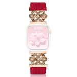 Dây đồng hồ xDfind khóa nam châm bện nylon cầu vồng nút thắt Trung Quốc, dành cho Apple Watch 42 / 44 / 45 / 46 / 49mm, dành cho Apple Watch 38 / 40 / 41 / S11 42mm