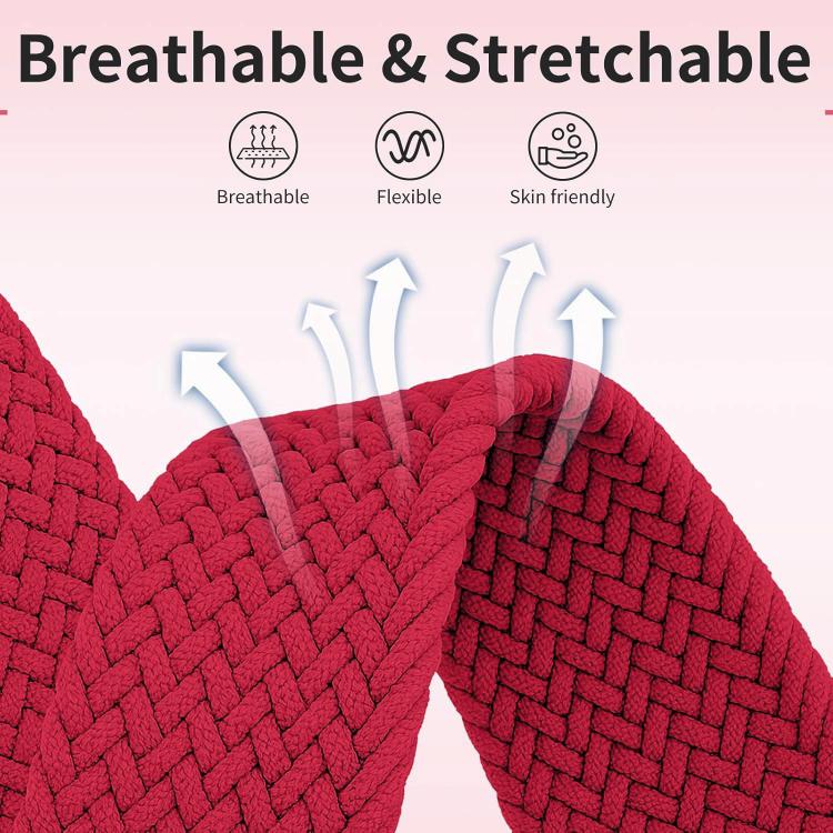 Dây đồng hồ xDfind khóa nam châm bện nylon cầu vồng nút thắt Trung Quốc, dành cho Apple Watch 42 / 44 / 45 / 46 / 49mm, dành cho Apple Watch 38 / 40 / 41 / S11 42mm