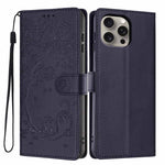 Ốp điện thoại da thuần chay dập nổi hình mèo cây, dành cho iPhone 15, dành cho iPhone 14 Plus, dành cho iPhone 14, dành cho iPhone 14 Pro, dành cho iPhone 14 Pro Max, dành cho iPhone 13 Pro Max