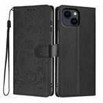 Ốp điện thoại da thuần chay dập nổi hình mèo cây, dành cho iPhone 15, dành cho iPhone 14 Plus, dành cho iPhone 14, dành cho iPhone 14 Pro, dành cho iPhone 14 Pro Max, dành cho iPhone 13 Pro Max