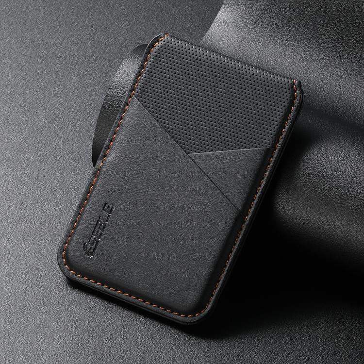 Giá đỡ khe đựng thẻ điện thoại nam châm RFID chất liệu da giả phối màu ESEBLE S3