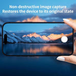 XDcase 5pcs Armor Full-Coverage Frosted Metal Camera Lens Ring Film, For iPhone 17