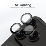 XDcase 5 cái bảo vệ ống kính camera Hawkeye AF + AR kèm dụng cụ căn chỉnh, Dành cho iPhone 17 Pro Max, iPhone 17 Pro
