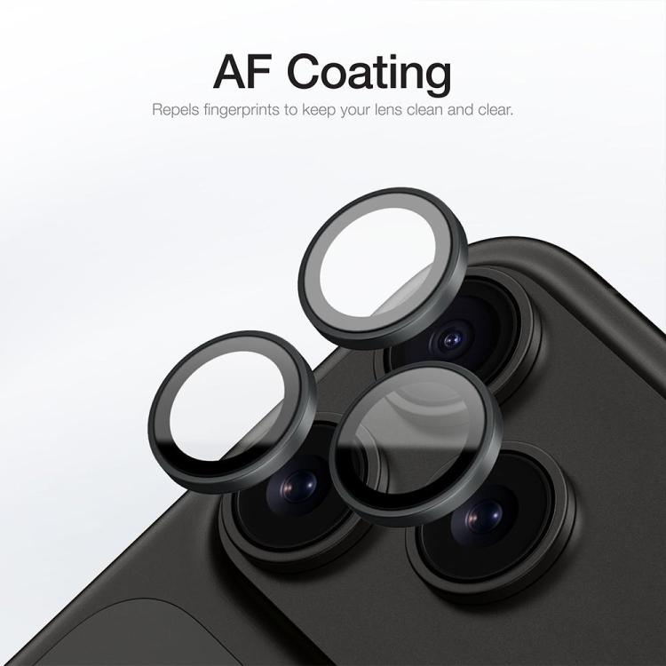 XDcase 5 cái bảo vệ ống kính camera Hawkeye AF + AR kèm dụng cụ căn chỉnh, Dành cho iPhone 17 Pro Max, iPhone 17 Pro