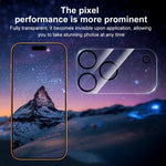XDcase 5 cái phim kính cường lực in lụa tích hợp cho camera sau, Dành cho iPhone 17 Pro Max, iPhone 17 Pro, iPhone 17, iPhone Air
