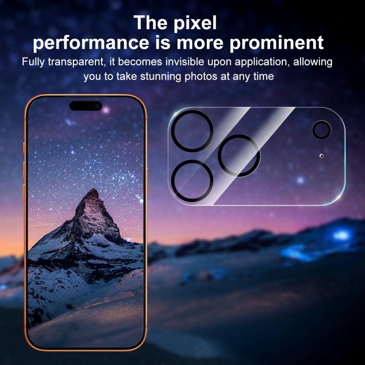 XDcase 5 cái phim kính cường lực in lụa tích hợp cho camera sau, Dành cho iPhone 17 Pro Max, iPhone 17 Pro, iPhone 17, iPhone Air