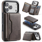 MAGKING K3 Series MagSafe RFID K3 Pro Card Bag Detachable Phone Case, For iPhone 17 Pro Max, For iPhone 17 Pro, For iPhone Air