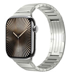 Dây đồng hồ hợp kim titan khóa gập một hạt, dành cho Apple Watch 46mm / 49mm / 45mm / 44mm, dành cho Apple Watch 42mm / 41mm / 40mm / 38mm