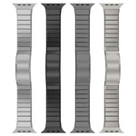 Dây đồng hồ hợp kim titan khóa gập một hạt, dành cho Apple Watch 46mm / 49mm / 45mm / 44mm, dành cho Apple Watch 42mm / 41mm / 40mm / 38mm