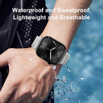 Dây đồng hồ hợp kim titan khóa gập một hạt, dành cho Apple Watch 46mm / 49mm / 45mm / 44mm, dành cho Apple Watch 42mm / 41mm / 40mm / 38mm