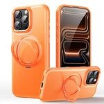 Leather Texture 360 Degrees Rotating Magnetic Holder Phone Case, For iPhone 18 Pro, For iPhone 18 Pro Max, For iPhone 17 Pro Max, For iPhone 17 Pro, For iPhone 17, For iPhone Air, For iPhone 16 Pro Max, For iPhone 16 Pro, For iPhone 16 Plus, For iPhone 16