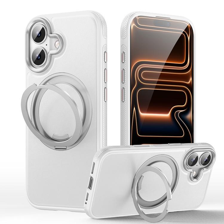 Leather Texture 360 Degrees Rotating Magnetic Holder Phone Case, For iPhone 18 Pro, For iPhone 18 Pro Max, For iPhone 17 Pro Max, For iPhone 17 Pro, For iPhone 17, For iPhone Air, For iPhone 16 Pro Max, For iPhone 16 Pro, For iPhone 16 Plus, For iPhone 16