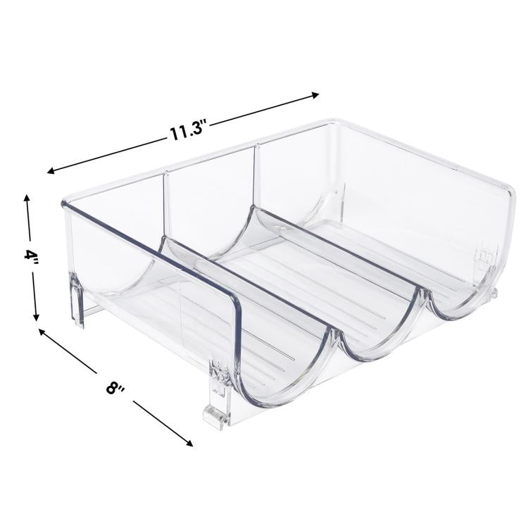Giá đựng đồ uống tủ lạnh, hộp đựng rượu trong suốt PET an toàn thực phẩm