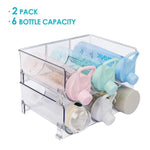 Giá đựng đồ uống tủ lạnh, hộp đựng rượu trong suốt PET an toàn thực phẩm