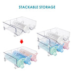 Giá đựng đồ uống tủ lạnh, hộp đựng rượu trong suốt PET an toàn thực phẩm