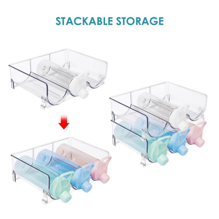 Giá đựng đồ uống tủ lạnh, hộp đựng rượu trong suốt PET an toàn thực phẩm