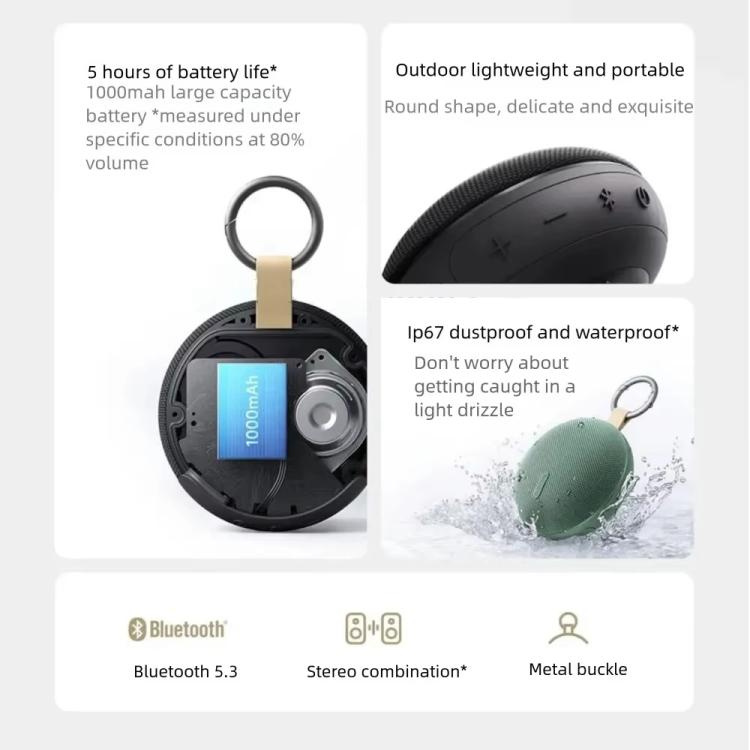 Loa Bluetooth Redmi Xiaomi chính hãng 2 ngoài trời chống nước IP67, loa di động