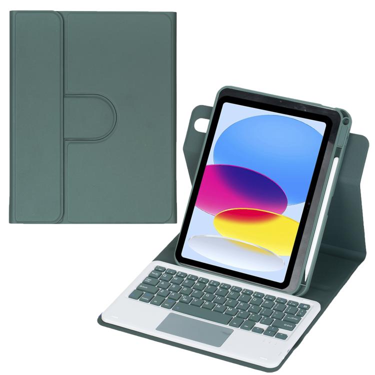 360-degree Rotation Bluetooth Keyboard Leather Tablet Case with Touchpad, For iPad Pro 11 2025 / 2024, For iPad 2025 / 2022, For iPad Air 11 2025 / iPad Pro 11 2022, For iPad 10.2 2021 / 2019 / iPad Air 3