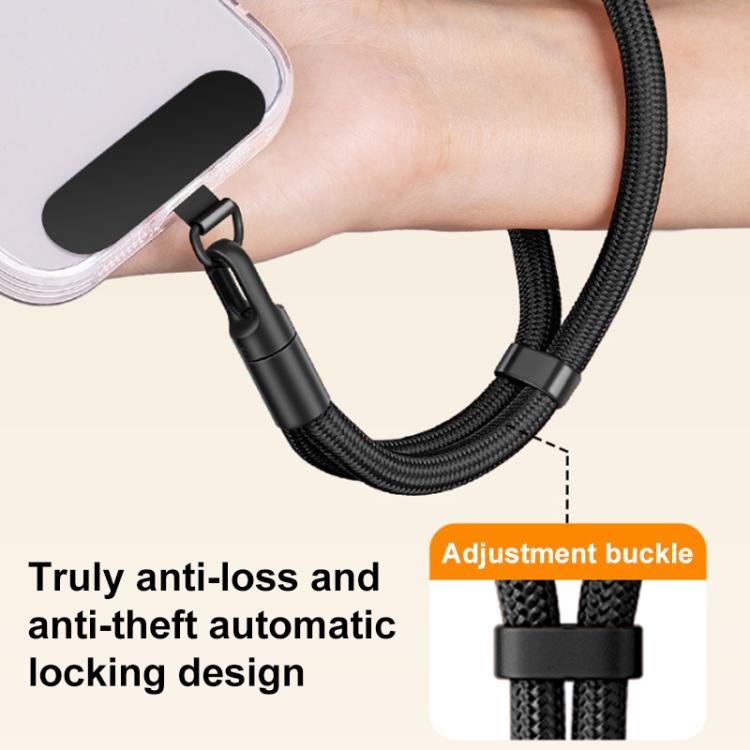 XDcase dây đeo điện thoại chống mất tháo rời 3 trong 1 đeo chéo / cổ / cổ tay có tab