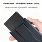 Giá Đỡ Điện Thoại Di Động Tự Động Nổi Có Nam Châm Khe Đựng Thẻ RFID