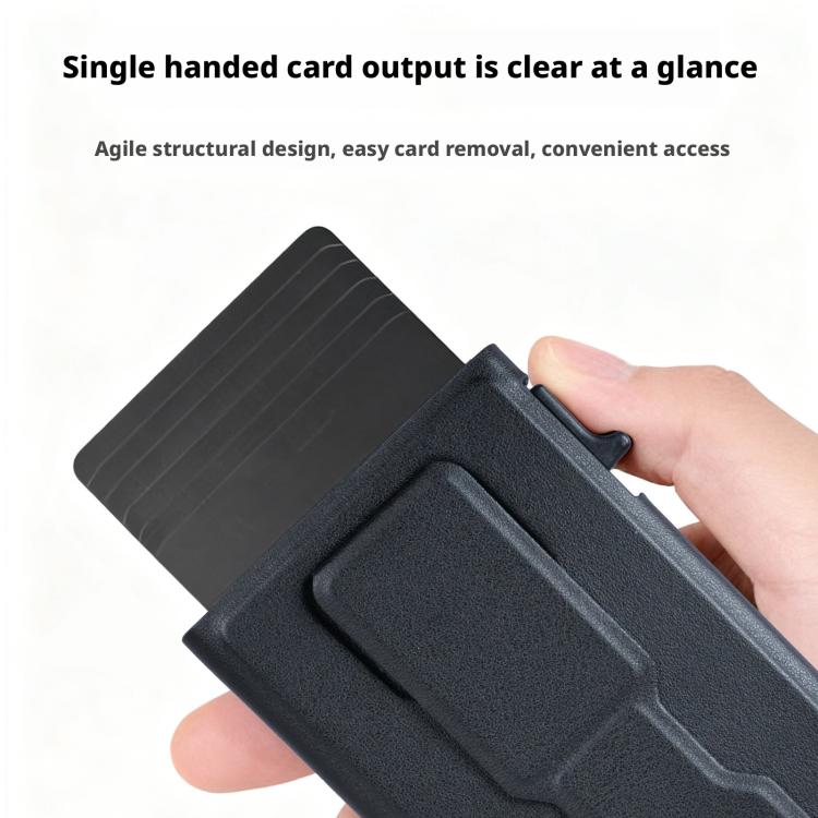 Giá Đỡ Điện Thoại Di Động Tự Động Nổi Có Nam Châm Khe Đựng Thẻ RFID