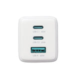 Bộ sạc 65W GaN JOYROOM JR-TG10 3 cổng USB, 2 cổng Type-C kèm cáp Type-C sang Type-C, phích cắm EU, phích cắm UK