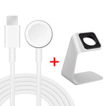 xDfind Giá đỡ sạc hợp kim nhôm và bộ sạc Type-C cho Apple Watch, Hợp kim nhôm+Type-C