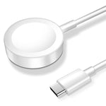 xDfind Giá đỡ sạc hợp kim nhôm và bộ sạc Type-C cho Apple Watch, Hợp kim nhôm+Type-C