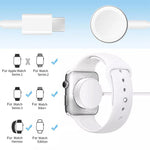 xDfind Giá đỡ sạc hợp kim nhôm và bộ sạc Type-C cho Apple Watch, Hợp kim nhôm+Type-C
