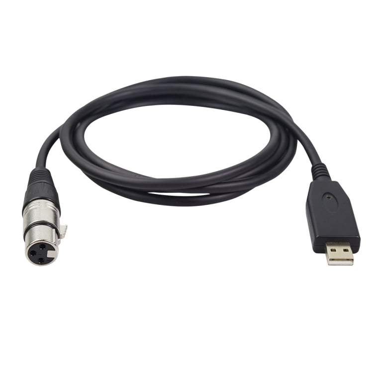 Cáp ghi âm micro USB sang XLR cái US18, 2m, 3m